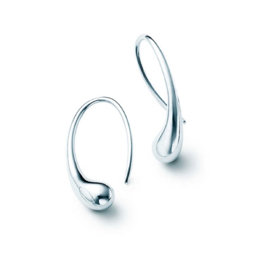 Tiffany & Co. 925 Elsa Peretti Teardrop Earrings